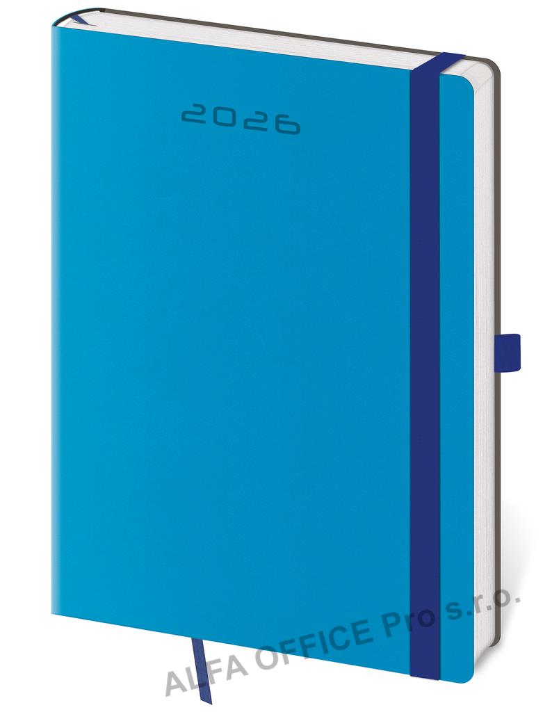 Diář FLEXIES - A5 / týdenní / modrá