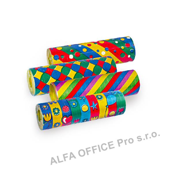 Serpentýny - barevný mix / délka 4 m