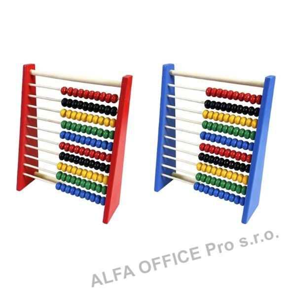 Počítadlo dřevěné / mix barev