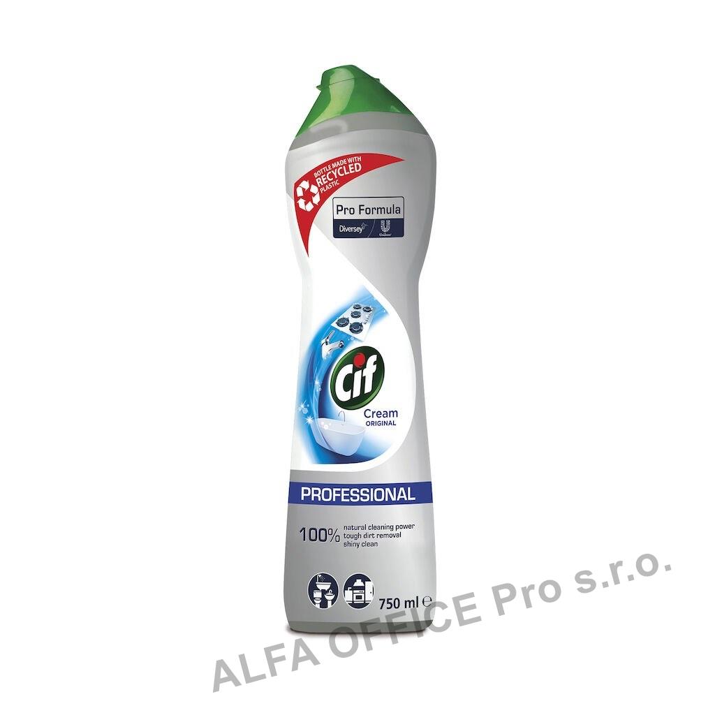 Tekutý krém CIF 750 ml / Bílý