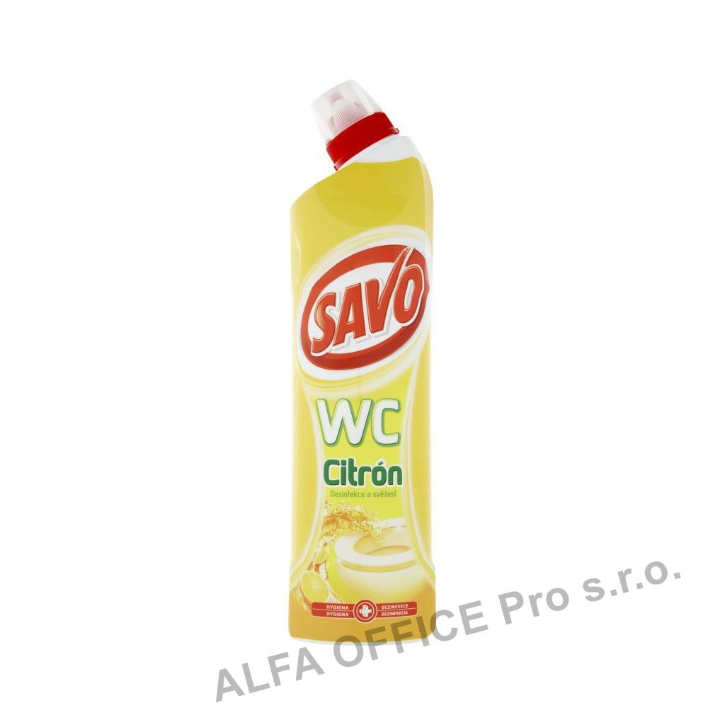 WC gel SAVO Citron / 700 ml