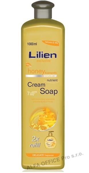 Lilien tekuté mýdlo honey náplň 1000 ml