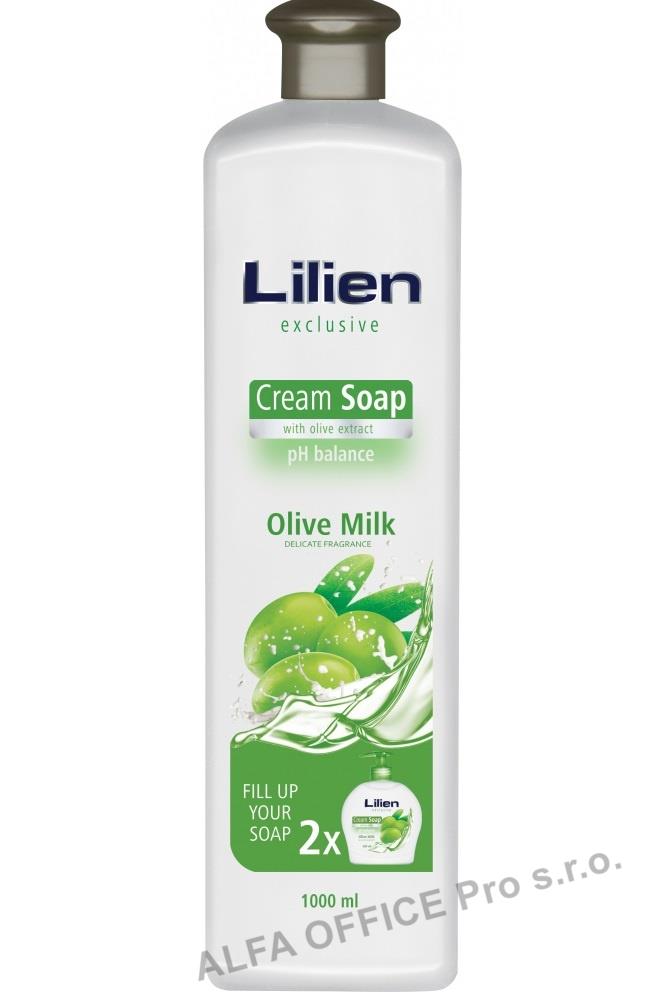 Lilien tekuté mýdlo olive náplň 1000 ml