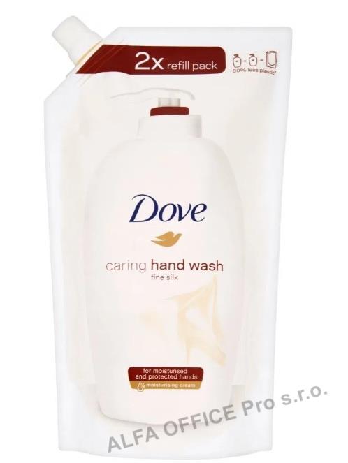 Tekuté mýdlo Dove Fine silk (náplň) / 500 ml