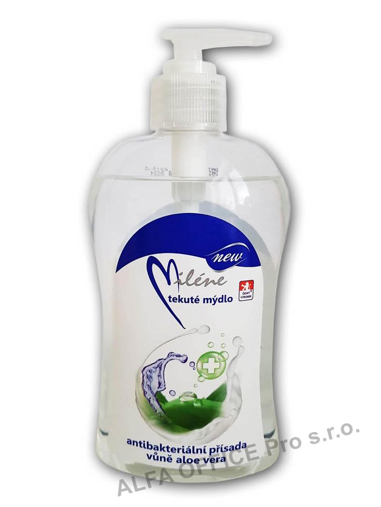 Tekuté mýdlo Miléne Aloe vera antibakteriální - 500 ml