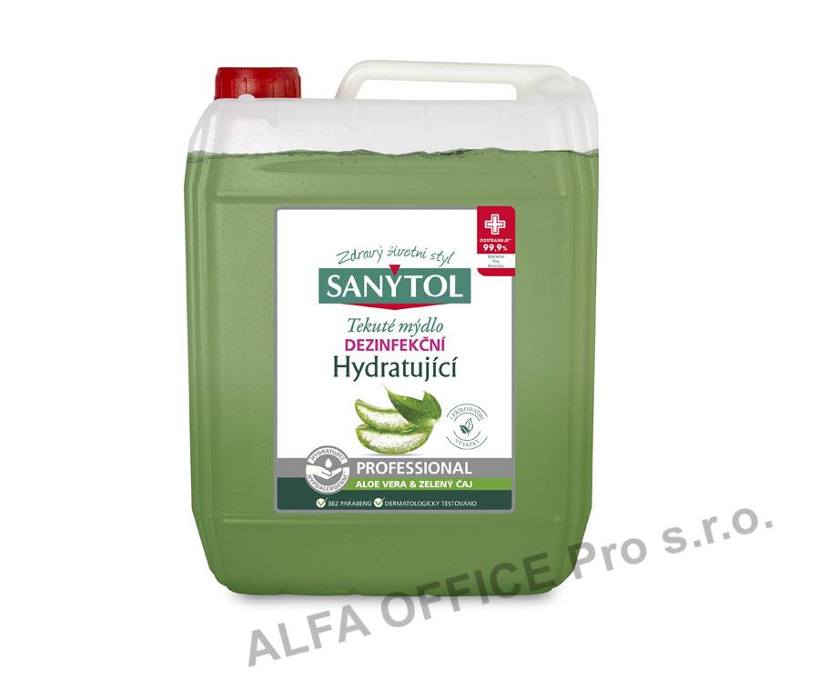 Mýdlo dezinfekční Sanytol Professional - aloe vera / 5 l