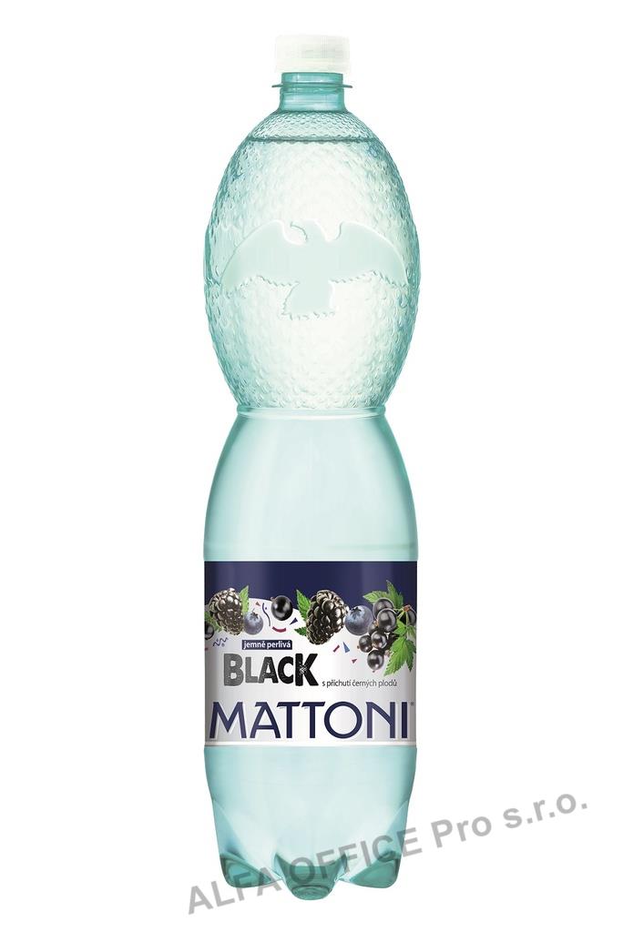Minerální voda Mattoni Black / 1,5 l
