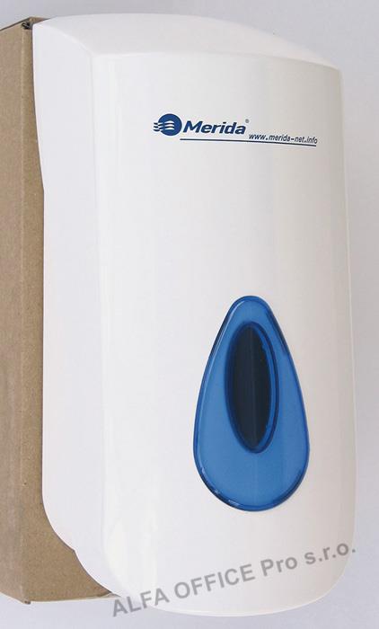 Zásobník na pěnové mýdlo Merida TOP - bílá / modrá