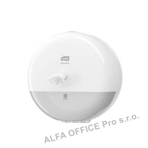 Zásobník 680000 na toaletní papír Smart - bílá / 269 x 269 x 156 mm