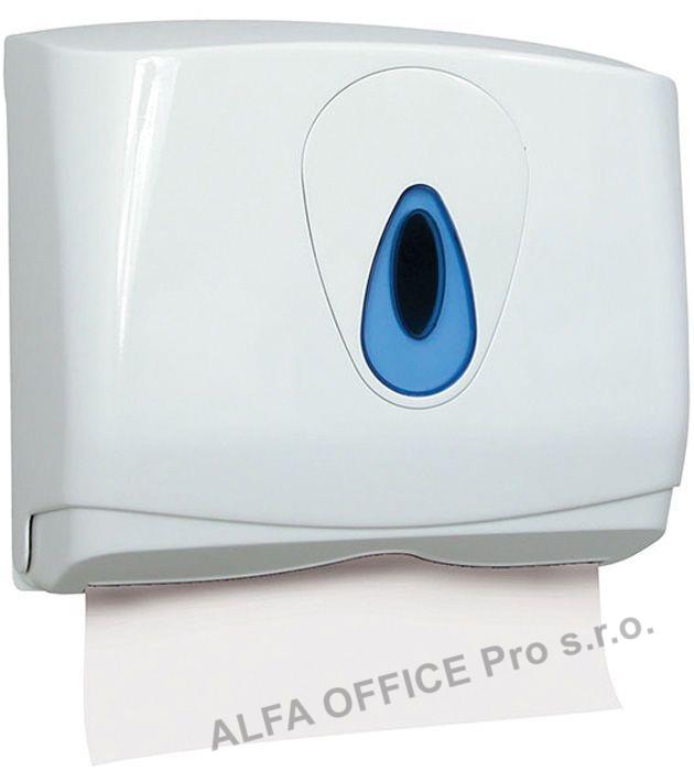 Zásobník na skládané ručníky - Merida TOP / bílá / modrá / maxi