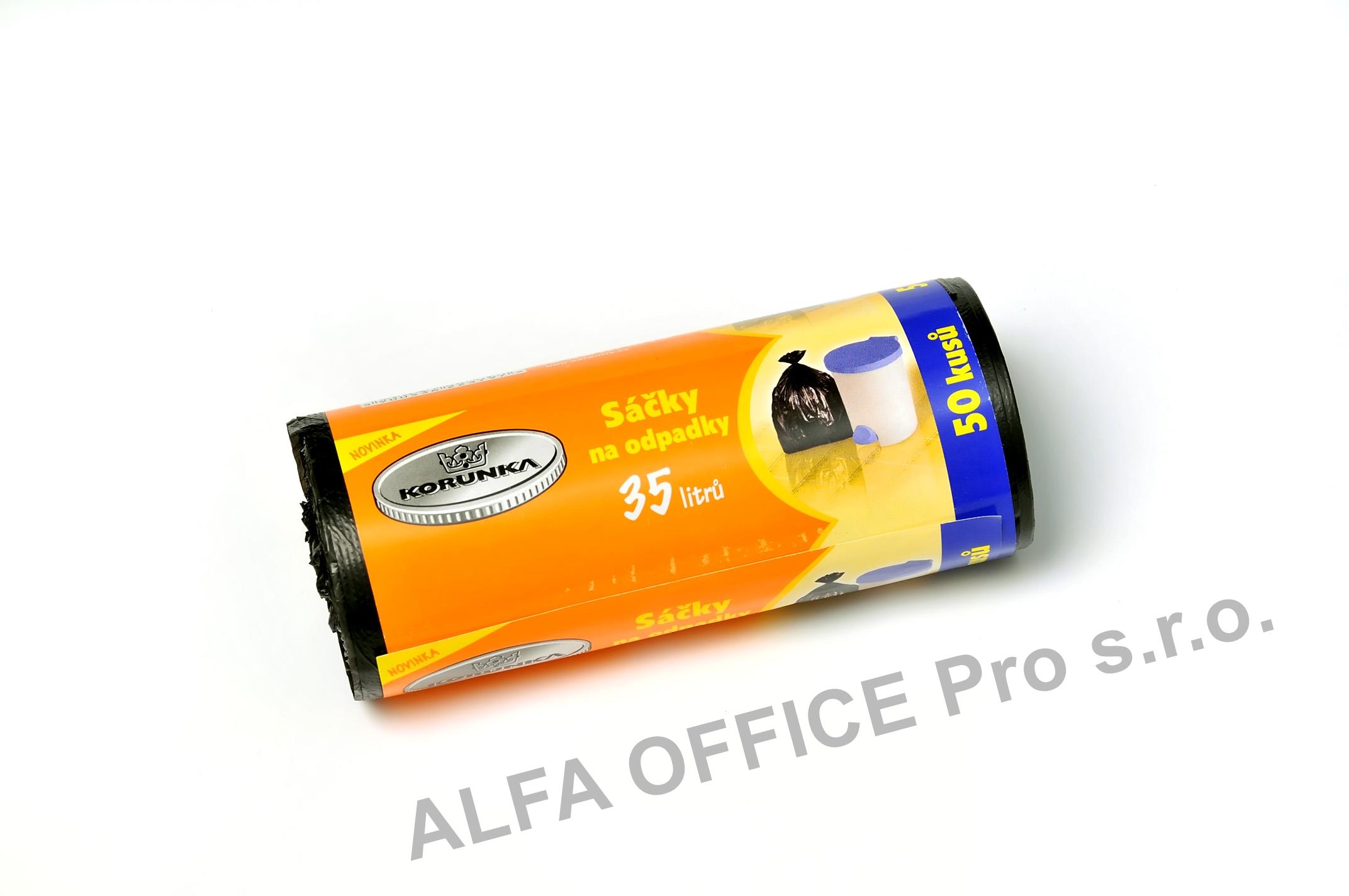 Pytle na odpad  Vektex 35 l / 50 ks 50 x 60 cm