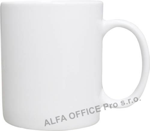 Porcelánový hrnek - 315 ml / bílá