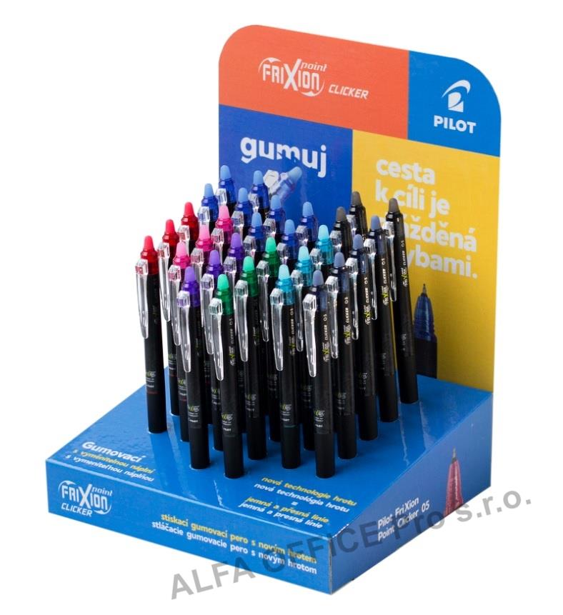 Stojan Pilot FriXion Clicker Point - 0,5 mm / 30 ks