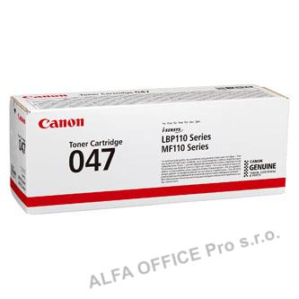 Canon originální toner 047 Bk, black, 1600str., 2164C002, Canon i-SENSYS LBP112, i-SENSYS