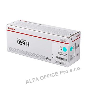 Canon originální toner 059HC, cyan, 5900str., 3626C001, high capacity, Canon LBP