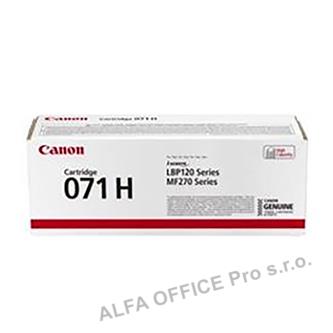 Canon originální toner 071H, black, 2500str., 5646C002, high capacity, Canon MF2