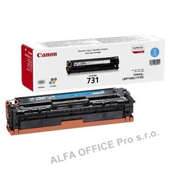 Canon originální toner CRG731, cyan, 1500str., 6271B002, Canon i-SENSYS LBP-7100Cn, 7110Cw