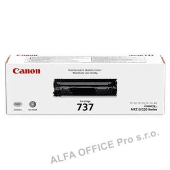 Canon originální toner CRG737, black, 2400str., 9435B002, Canon MF229, MF226, MF217, MF216
