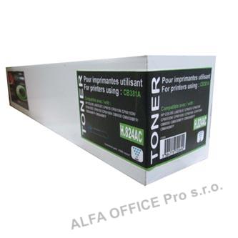 UPrint kompatibilní toner s CB381A, cyan, 21000str., H.824AC, pro HP Color LaserJet CP6015