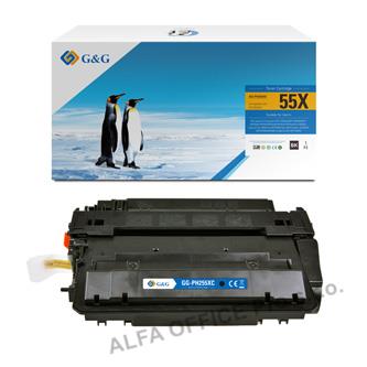  G&G kompatibilní toner s CE255X, black, NT-PH255XC, pro HP LaserJet Enterprise M 