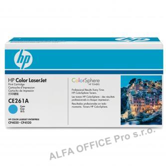 HP originální toner CE261A, cyan, 11000str., HP 648A, HP Color LaserJet CP4025, CP4525