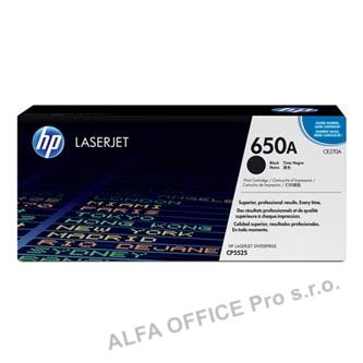 HP originální toner CE270A, black, 13500str., HP 650A, HP LaserJet CP5525n, CP5525dn, CP55
