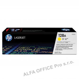HP originální toner CE322A, yellow, 1300str., HP 128A, HP LaserJet Pro CP1525n, 1525nw, CM