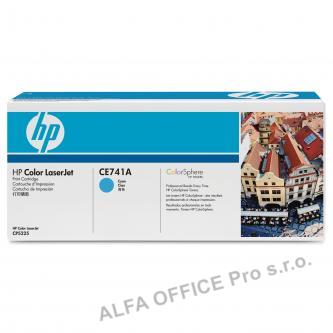 HP originální toner CE741A, cyan, 7300str., HP 307A, HP Color LaserJet CP5225