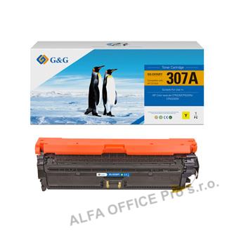  G&G kompatibilní toner s CE742A, yellow, 7300str., NT-CH742FY, HP 307A, pro HP C 