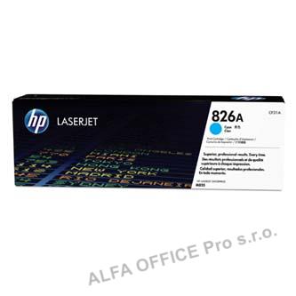 HP originální toner CF311A, cyan, 31500str., HP 826A, HP Color LaserJet Enterprise M855dn,