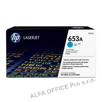 HP originální toner CF321A, cyan, 16500str., HP 653A, HP Color LaserJet Enterprise Flow M6