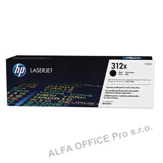 HP originální toner CF380X, black, 4400str., HP 312X, HP Color LaserJet Pro MFP M476dn, MF