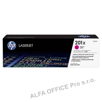 HP originální toner CF403X, magenta, 2300str., HP 201X, HP Color LaserJet MFP 277, Pro M25