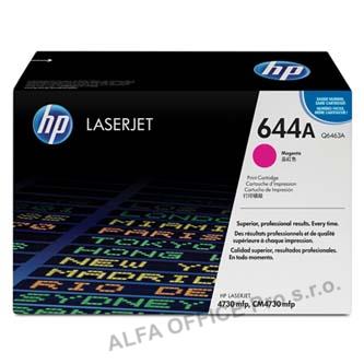 HP originální toner Q6463A, magenta, 12000str., HP 644A, HP Color LaserJet 4730mfp, 4730x,