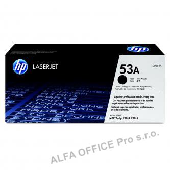 HP originální toner Q7553A, black, 3000str., HP 53A, HP LaserJet P2010, P2015