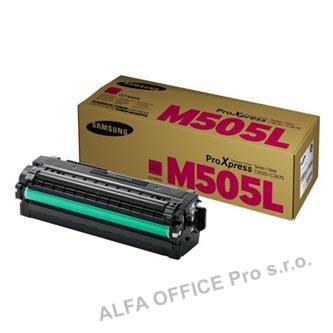 HP originální toner SU302A, CLT-M505L, magenta, 3500str., M505L, high capacity, Samsung Pr