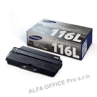 HP originální toner SU828A, MLT-D116L, black, 3000str., 116L, high capacity, Samsung Xpres