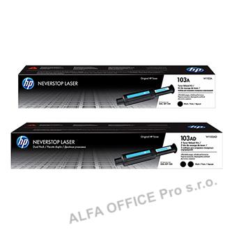 HP originální Neverstop Toner Reload Kit W1103AD, black, 5000 (2x2500)str., HP 1