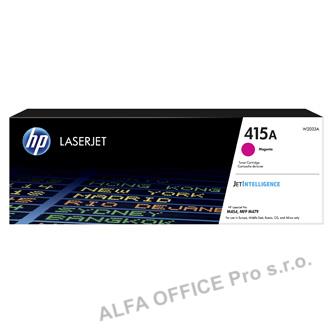 HP originální toner W2033A, magenta, 2100str., HP 415A, HP Color LaserJet Pro M4