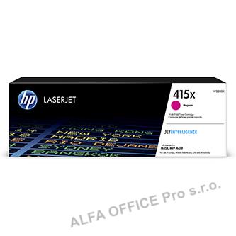 HP originální toner W2033X, magenta, 6000str., HP 415X, high capacity, HP Color