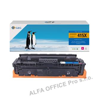  G&G kompatibilní toner s W2033X, magenta, 6000str., NT-PH2033XFM, HP 415X, high 
