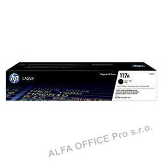 HP originální toner W2070A, black, 1000str., HP 117A, HP Color Laser 150, MFP 17