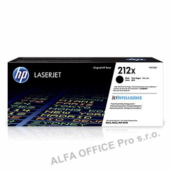 HP originální toner W2120X, black, 13000str., HP 212X, High Yield, HP Color Lase