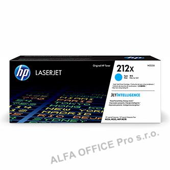 HP originální toner W2121X, cyan, 10000str., HP 212X, HP Color LaserJet Enterpri