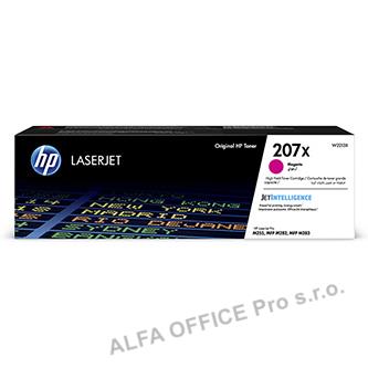 HP originální toner W2213X, magenta, 2450str., HP 207X, HP Color LaserJet Pro M2