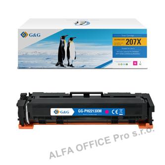  G&G kompatibilní toner s W2213X, magenta, 2450str., NT-PH2213XM, HP 207X, pro HP 