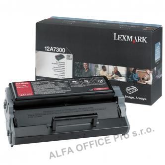  Lexmark originální toner 12A7300, black, 3000str., Lexmark E321, E323 