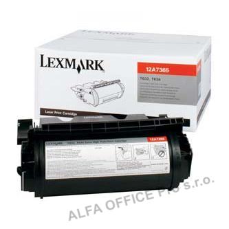  Lexmark originální toner 12A7365, black, 32000str., Lexmark T630, T632, T634, X6 