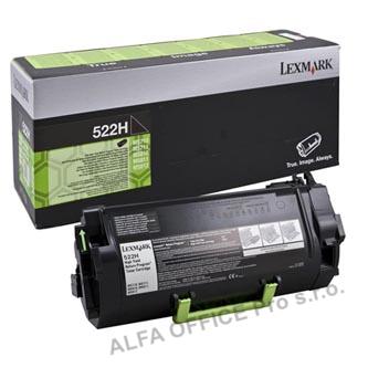 Lexmark originální toner 52D2H00, black, 25000str., 522H, return, Lexmark MS810,