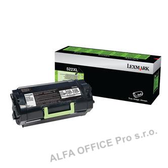 Lexmark originální toner 52D2X0L, black, 45000str., 522XL, pro štítky typ return